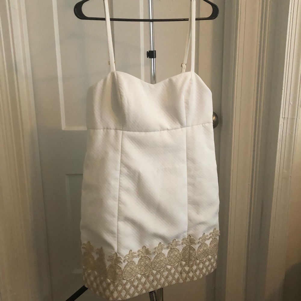 White Lilly Pulitzer dress